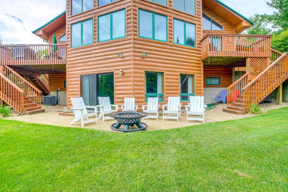 Waterfront Central Wisconsin Cabin with Indoor Pool!